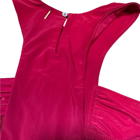 ✨ MISA Los Angeles Lyra Cutout Maxi Dress Fuchsia Pink Revolve XS NWOT ✨ - Picture 7 of 8